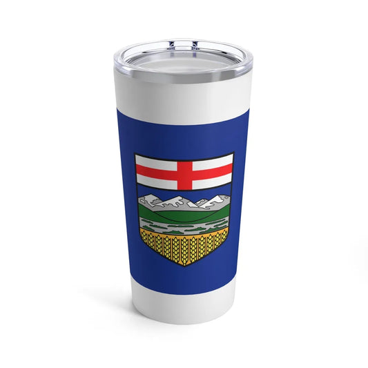 Flag of Alberta Canada - Tumbler 20oz-20oz-Go Mug Yourself