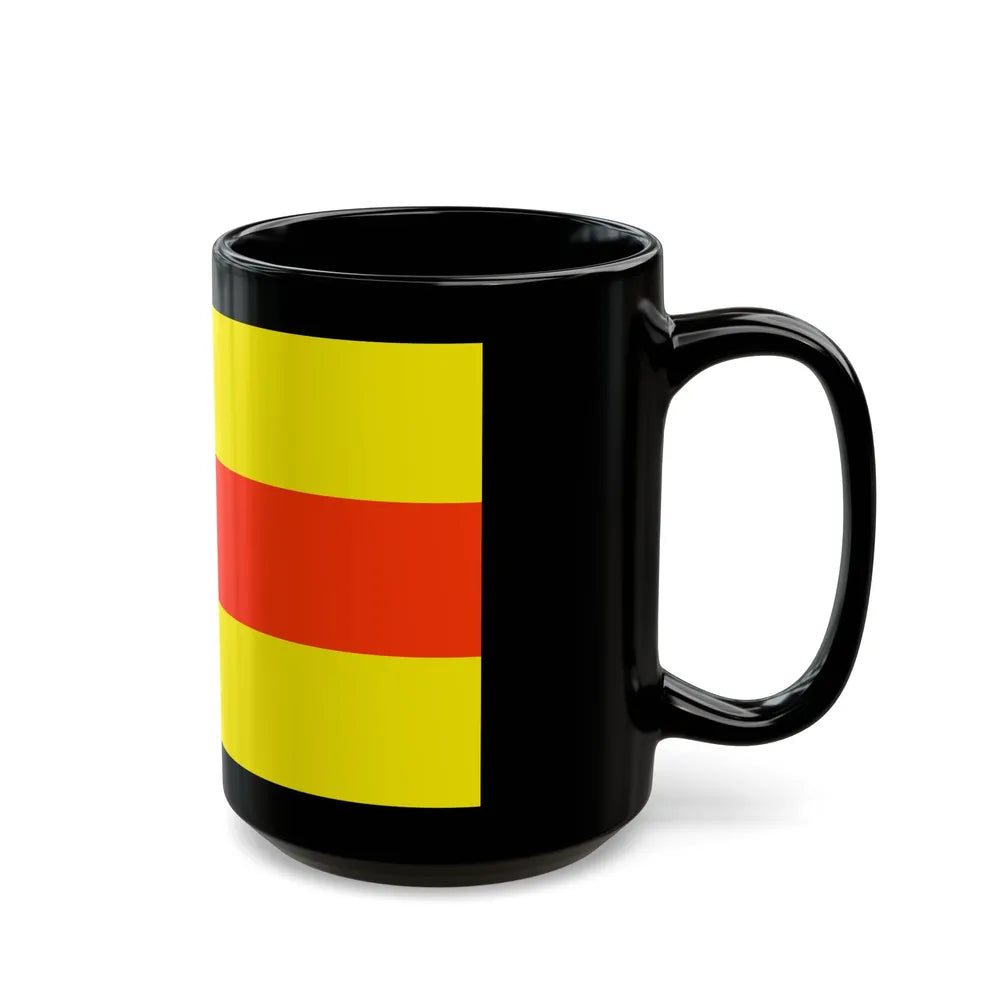 Flag of Baden Baden Germany - Black Coffee Mug-Go Mug Yourself