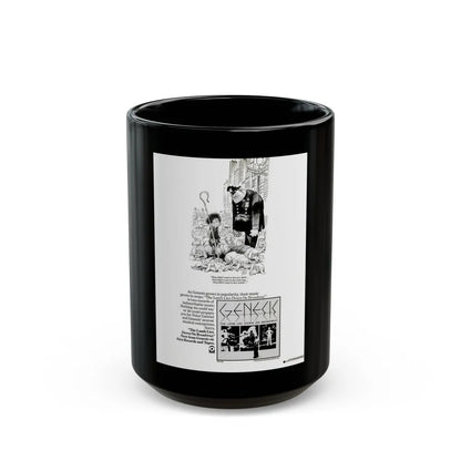 Genesis 1974 (Music Poster) Black Coffee Mug-15oz-Go Mug Yourself