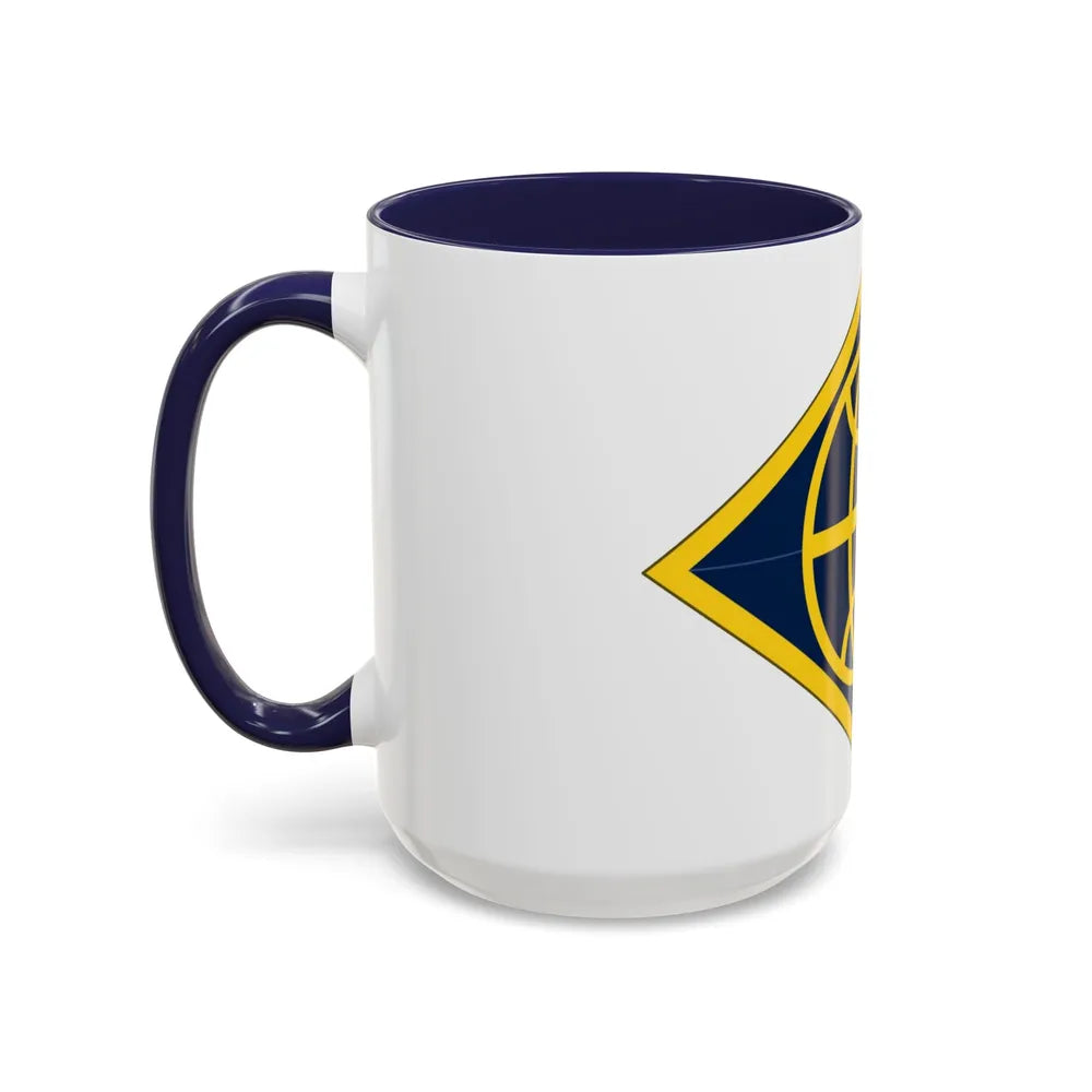 Financial Management Command (U.S. Army) Accent Coffee Mug-Go Mug Yourself