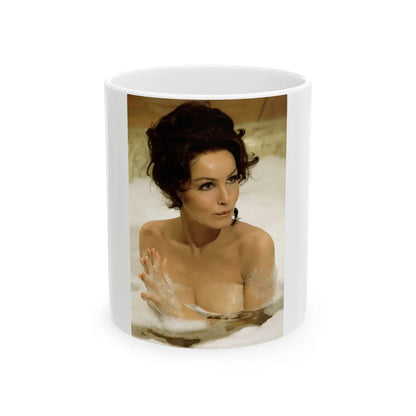 Julie Newmar #371 (Vintage Female Icon) White Coffee Mug-11oz-Go Mug Yourself