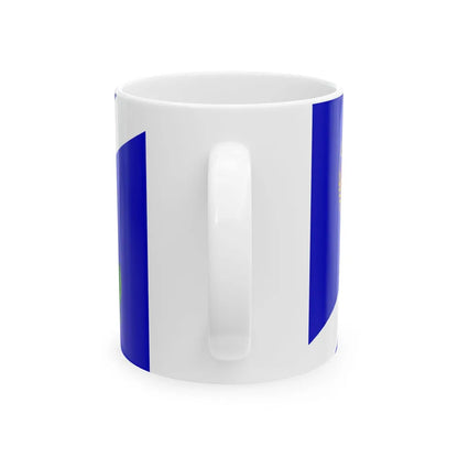 Flag of Windsor Ontario Canada - White Coffee Mug-Go Mug Yourself