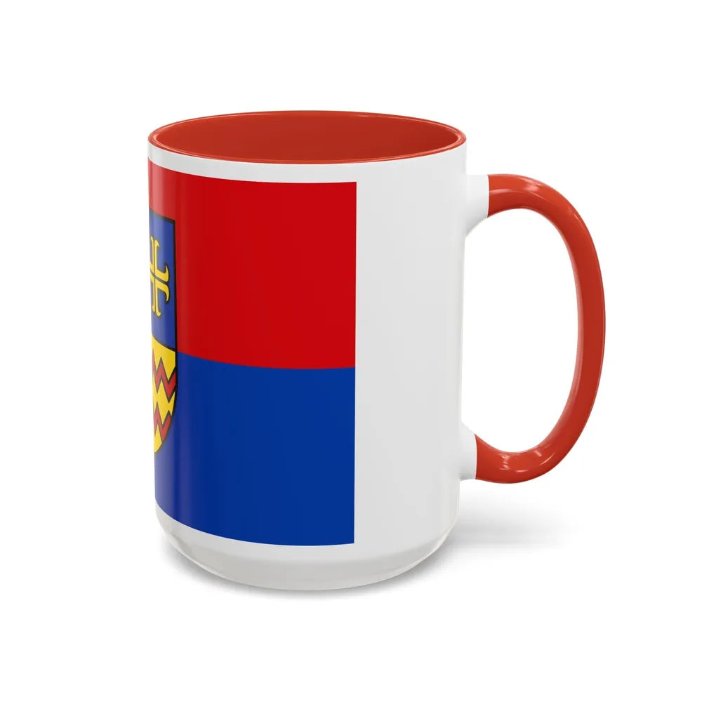 Flag of Ammerland Germany - Accent Coffee Mug-Go Mug Yourself