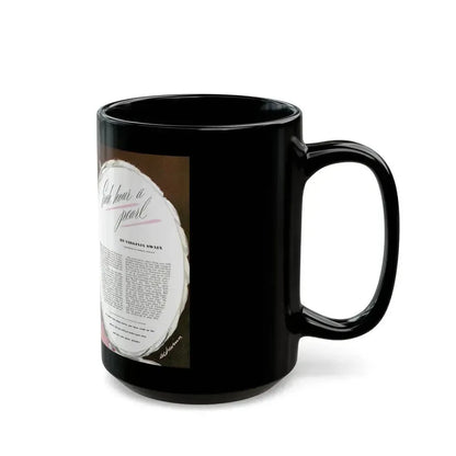 Each Hour a Pearl, Good Housekeeping, June 1946 - Black Coffee Mug - Go Mug Yourself