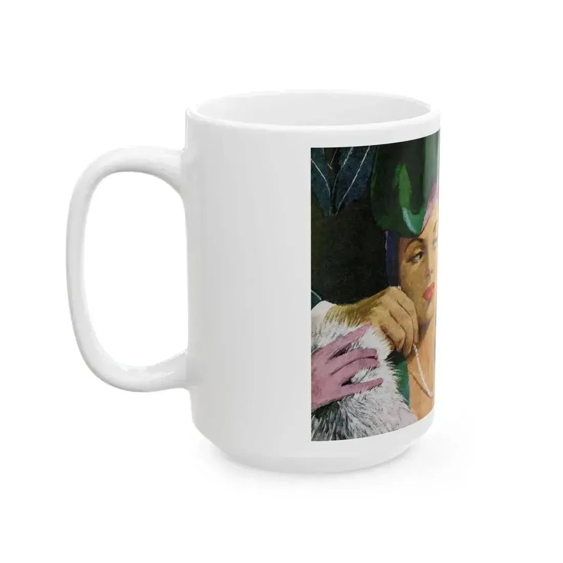 Each Hour a Pearl, Good Housekeeping, June 1946 - White Coffee Mug - Go Mug Yourself