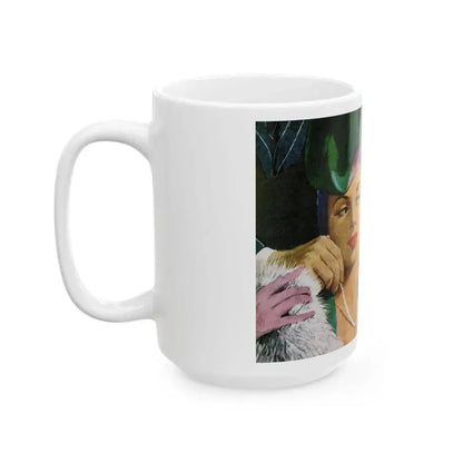 Each Hour a Pearl, Good Housekeeping, June 1946 - White Coffee Mug - Go Mug Yourself