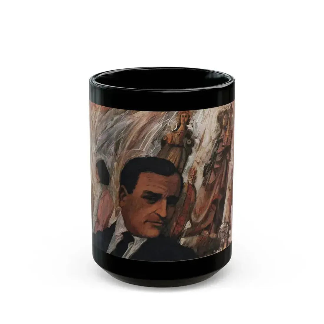 Each Man in His Time, Redbook, November 1964 - Black Coffee Mug 15oz - Go Mug Yourself