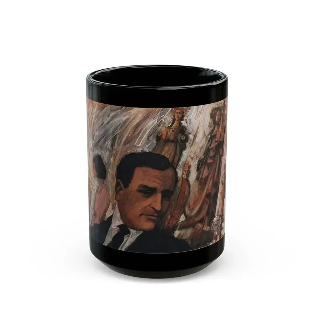 Each Man in His Time, Redbook, November 1964 - Black Coffee Mug 15oz - Go Mug Yourself