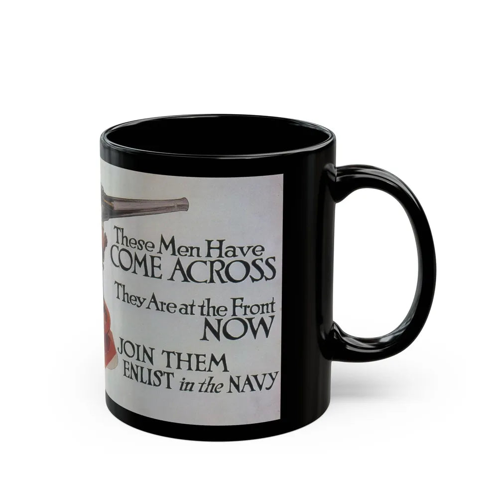 Come Across - Black Coffee Mug-Go Mug Yourself