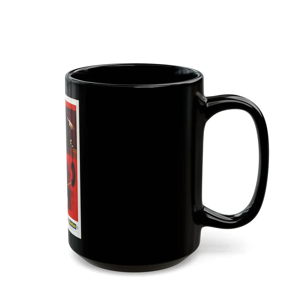 DIAL M FOR MURDER 1954 Movie Poster - Black Coffee Mug-Go Mug Yourself