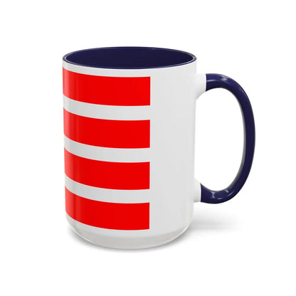 Flag of Dithmarschen Germany - Accent Coffee Mug-Go Mug Yourself