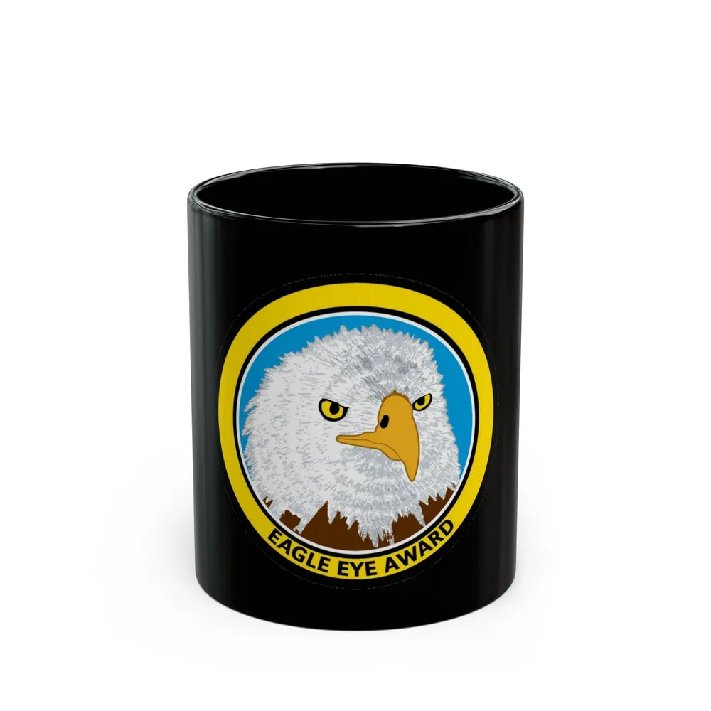 Eagle Eye Award (U.S. Coast Guard) Black Coffee Mug-11oz-Go Mug Yourself