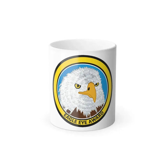 Eagle Eye Award (U.S. Coast Guard) Color Changing Coffee Mug 11oz - Go Mug Yourself