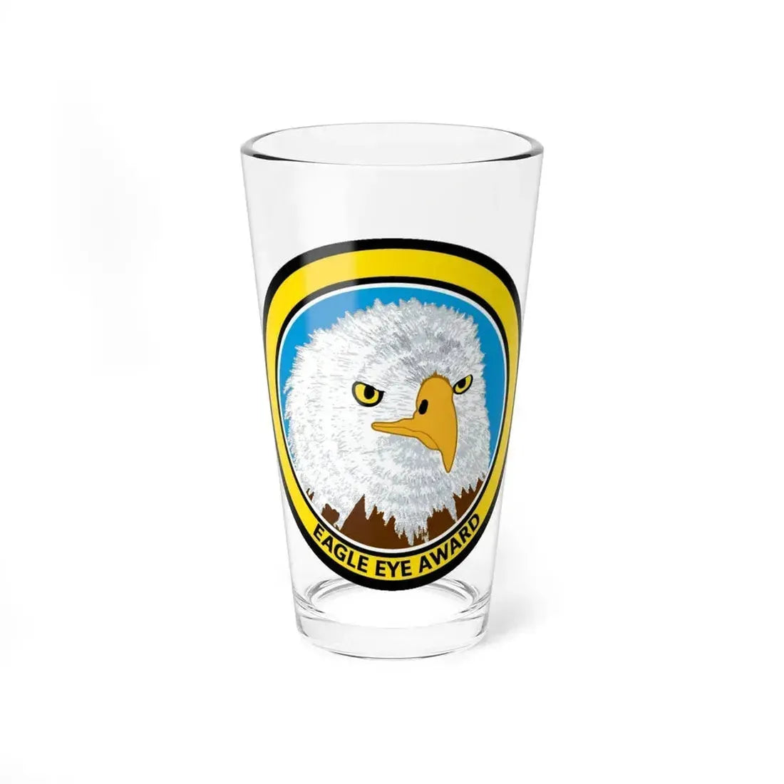 Eagle Eye Award (U.S. Coast Guard) Pint Glass 16oz 16oz - Go Mug Yourself