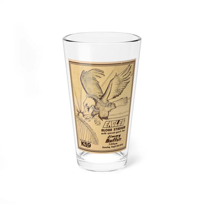 eagles and jimmy buffet aloha stadium concert 1979 (Music Poster) Pint Glass 16oz-16oz-Go Mug Yourself