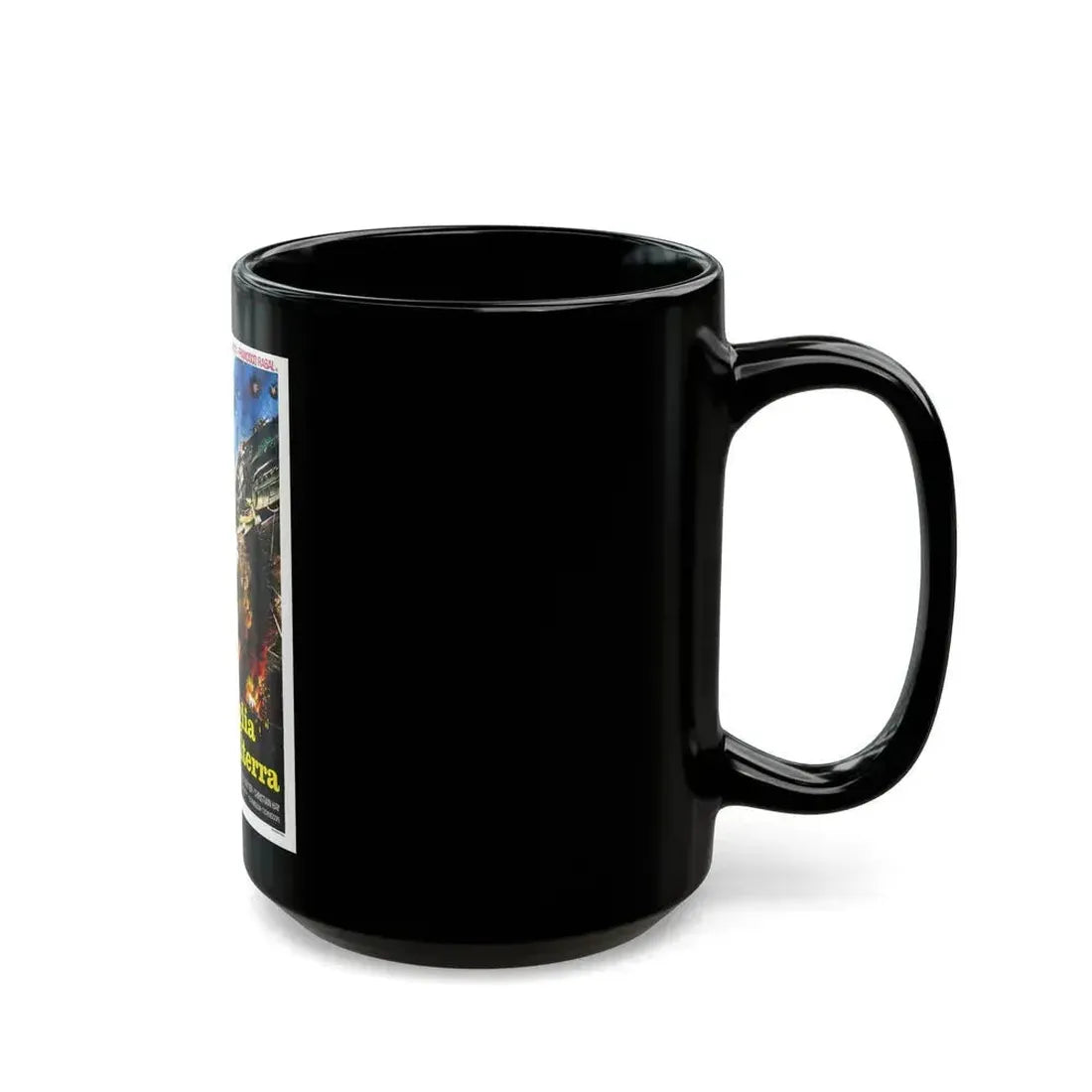 EAGLES OVER LONDON 1969 Movie Poster - Black Coffee Mug - Go Mug Yourself