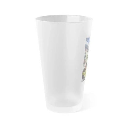 EAGLES OVER LONDON 1969 Movie Poster - Frosted Pint Glass 16oz - Go Mug Yourself