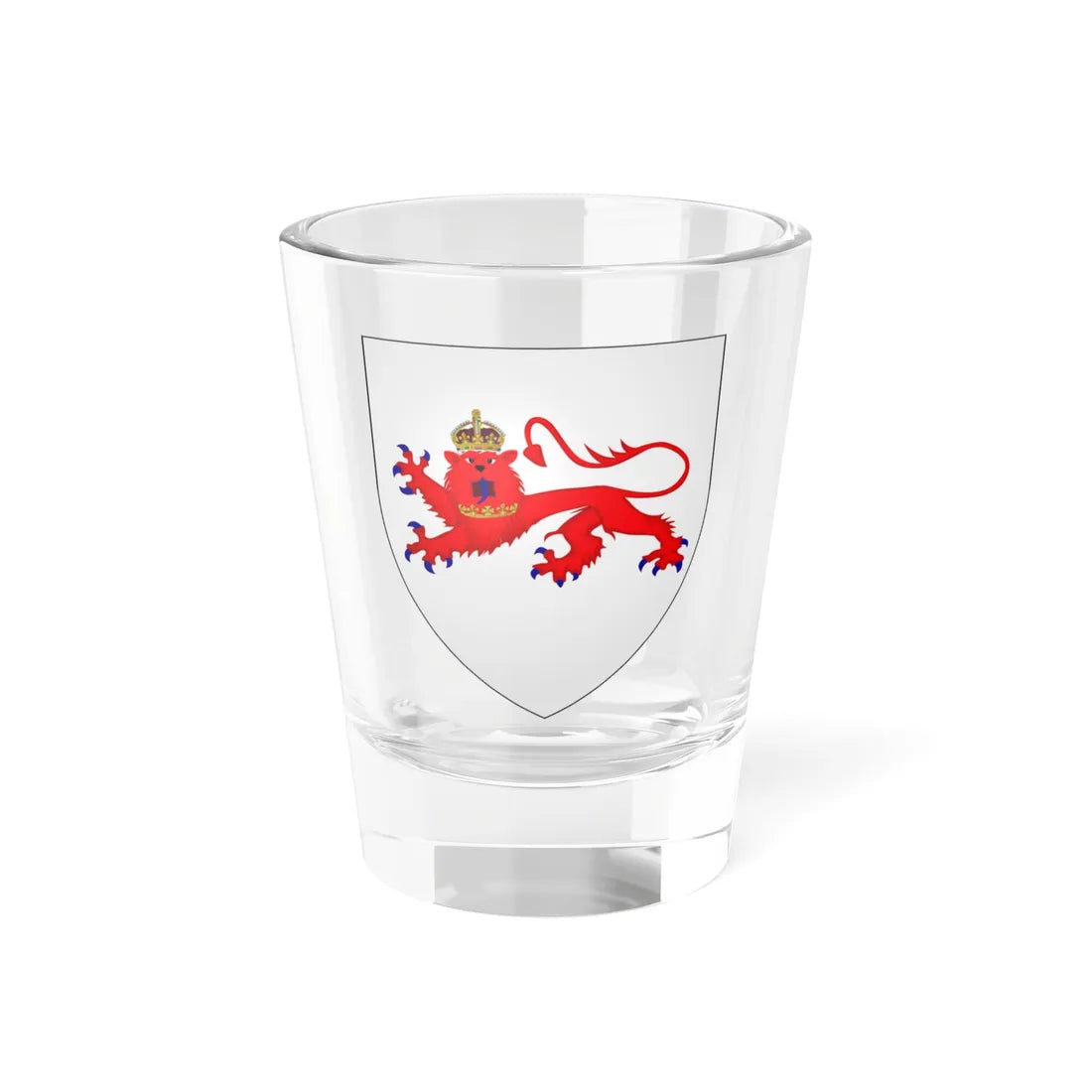 Earl of Airlie arms (Scotland) (Coat of Arms) Shot Glass 1.5oz 1.5oz - Go Mug Yourself