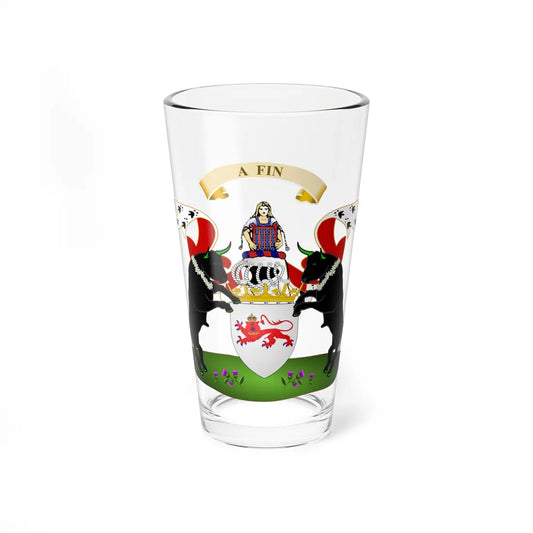 Earl of Airlie coat of arms (Scotland) (Coat of Arms) Pint Glass 16oz 16oz - Go Mug Yourself