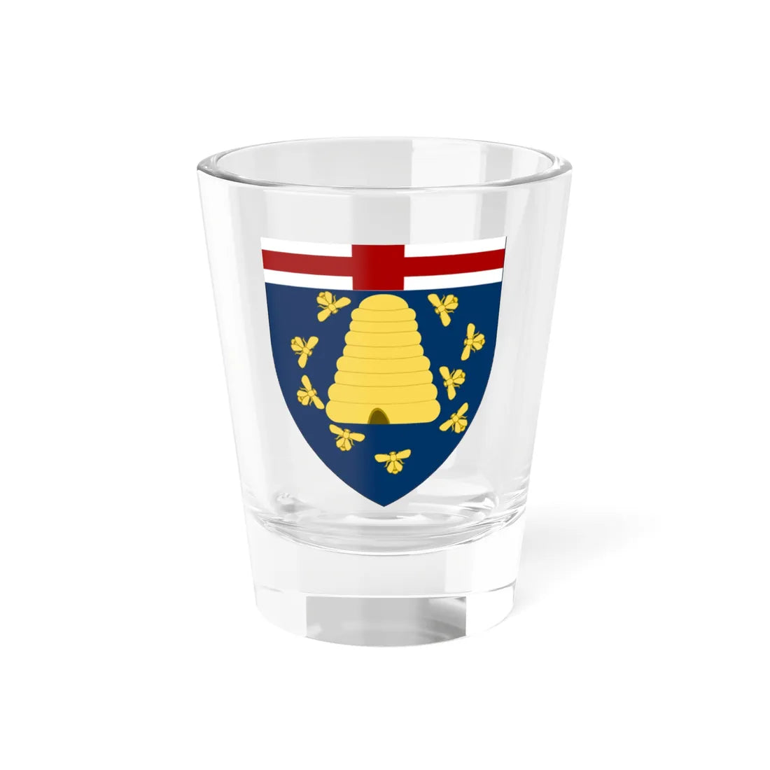 Earl of Beatty COA (England) (Coat of Arms) Shot Glass 1.5oz 1.5oz - Go Mug Yourself