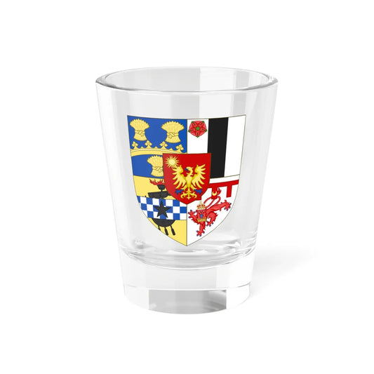 Earl of BuchanErskine COA (Scotland) (Coat of Arms) Shot Glass 1.5oz 1.5oz - Go Mug Yourself