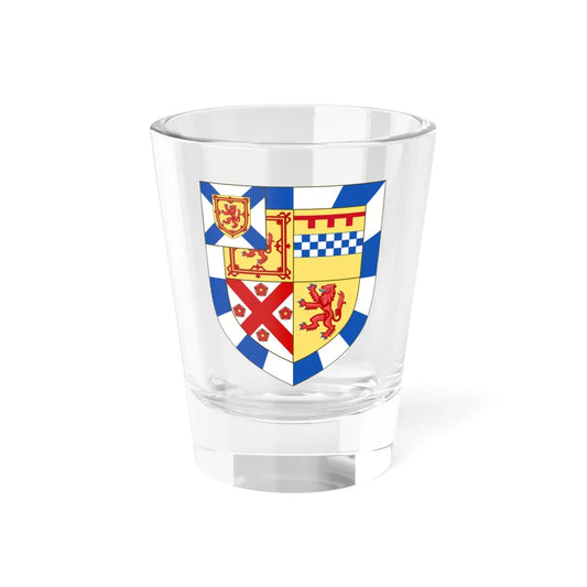 Earl of Castle Stewart COA (Scotland) (Coat of Arms) Shot Glass 1.5oz 1.5oz - Go Mug Yourself