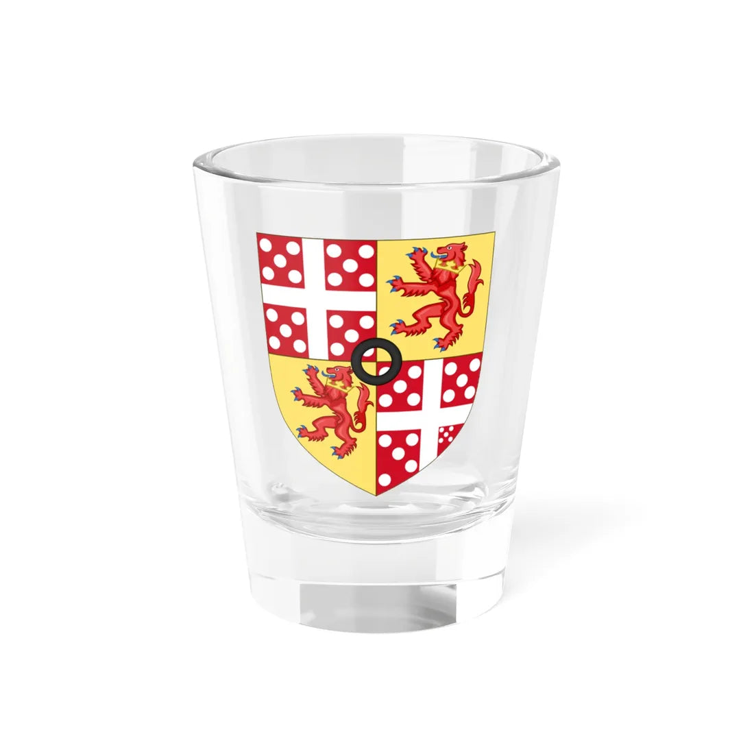 Earl of Cowley COA (England) (Coat of Arms) Shot Glass 1.5oz 1.5oz - Go Mug Yourself