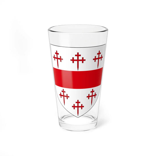 Earl of Craven COA (England) (Coat of Arms) Pint Glass 16oz 16oz - Go Mug Yourself