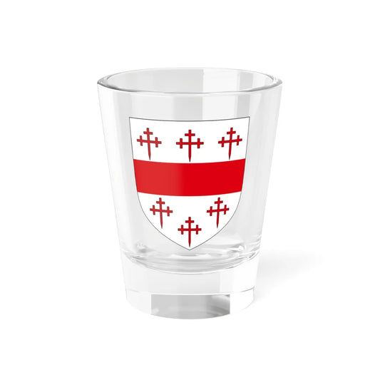 Earl of Craven COA (England) (Coat of Arms) Shot Glass 1.5oz 1.5oz - Go Mug Yourself