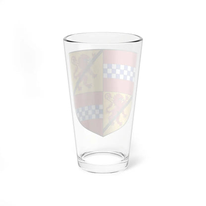 Earl of Crawford COA (Scotland) (Coat of Arms) Pint Glass 16oz - Go Mug Yourself