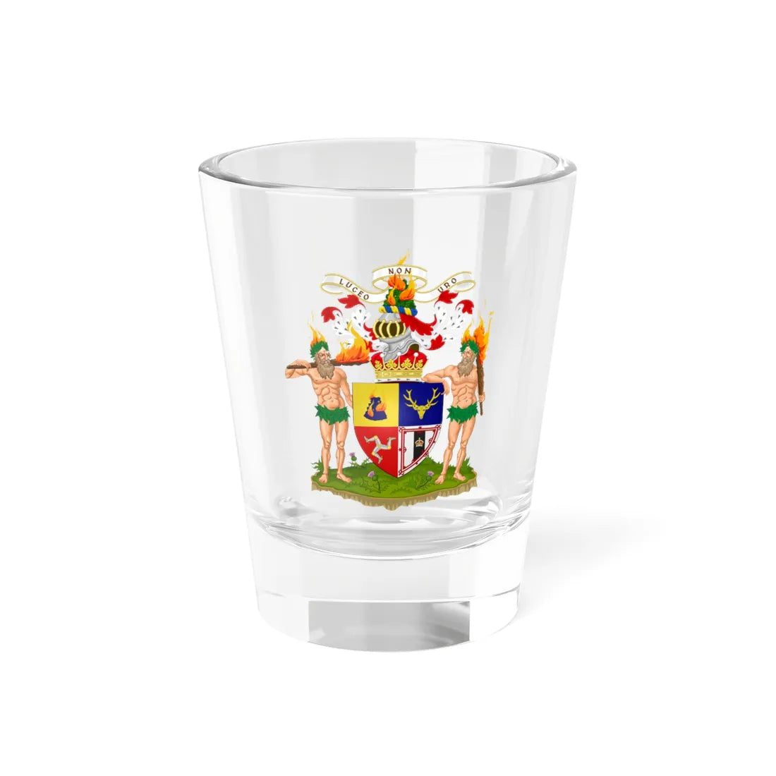 Earl of Cromartie coat of arms (Scotland) (Coat of Arms) Shot Glass 1.5oz 1.5oz - Go Mug Yourself
