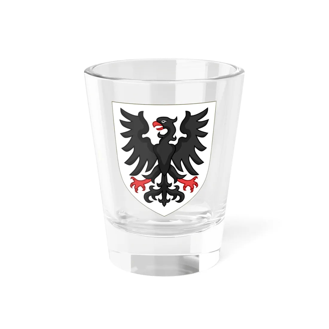 Earl of Dalhousie arms (Scotland) (Coat of Arms) Shot Glass 1.5oz 1.5oz - Go Mug Yourself