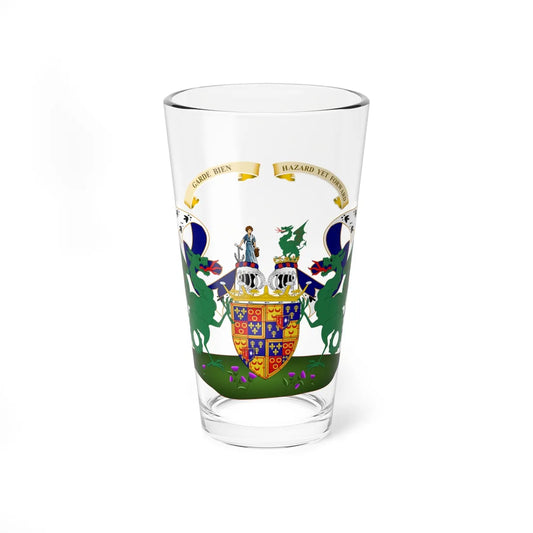 Earl of Eglinton and Winton coat of arms (Scotland) (Coat of Arms) Pint Glass 16oz 16oz - Go Mug Yourself