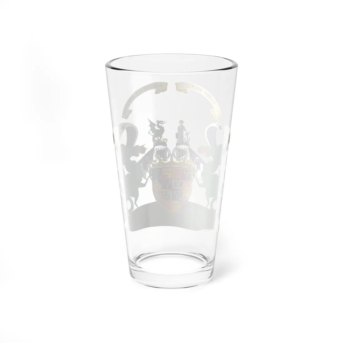 Earl of Eglinton and Winton coat of arms (Scotland) (Coat of Arms) Pint Glass 16oz - Go Mug Yourself