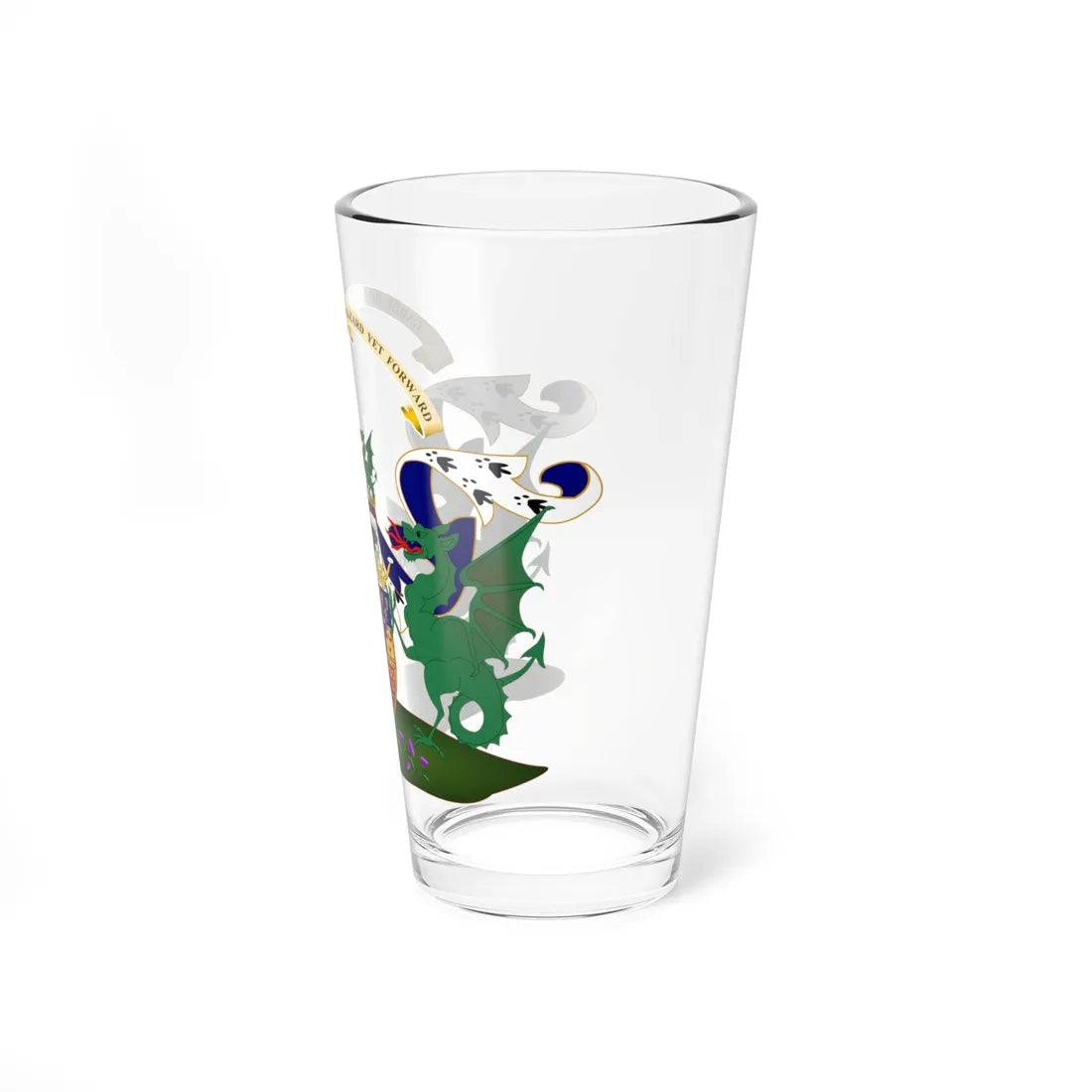 Earl of Eglinton and Winton coat of arms (Scotland) (Coat of Arms) Pint Glass 16oz - Go Mug Yourself