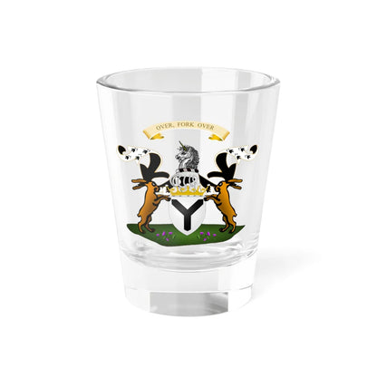 Earl of Glencairn Coat of Arms (Scotland) (Coat of Arms) Shot Glass 1.5oz 1.5oz - Go Mug Yourself
