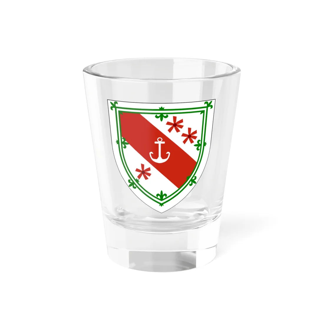 Earl of Newburgh COA (Scotland) (Coat of Arms) Shot Glass 1.5oz 1.5oz - Go Mug Yourself