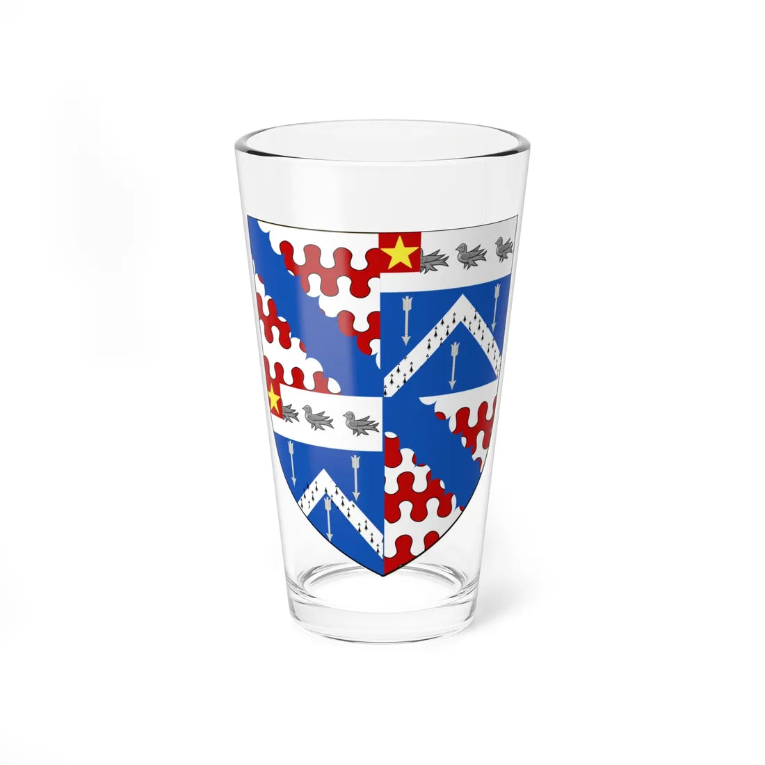 Earl of Portarlington COA (England) (Coat of Arms) Pint Glass 16oz 16oz - Go Mug Yourself