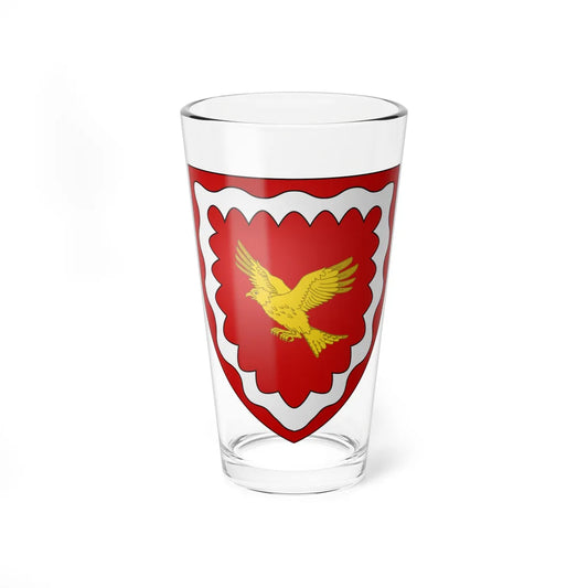 Earl of Ranfurly coat of arms (New Zealand) (Coat of Arms) Pint Glass 16oz 16oz - Go Mug Yourself