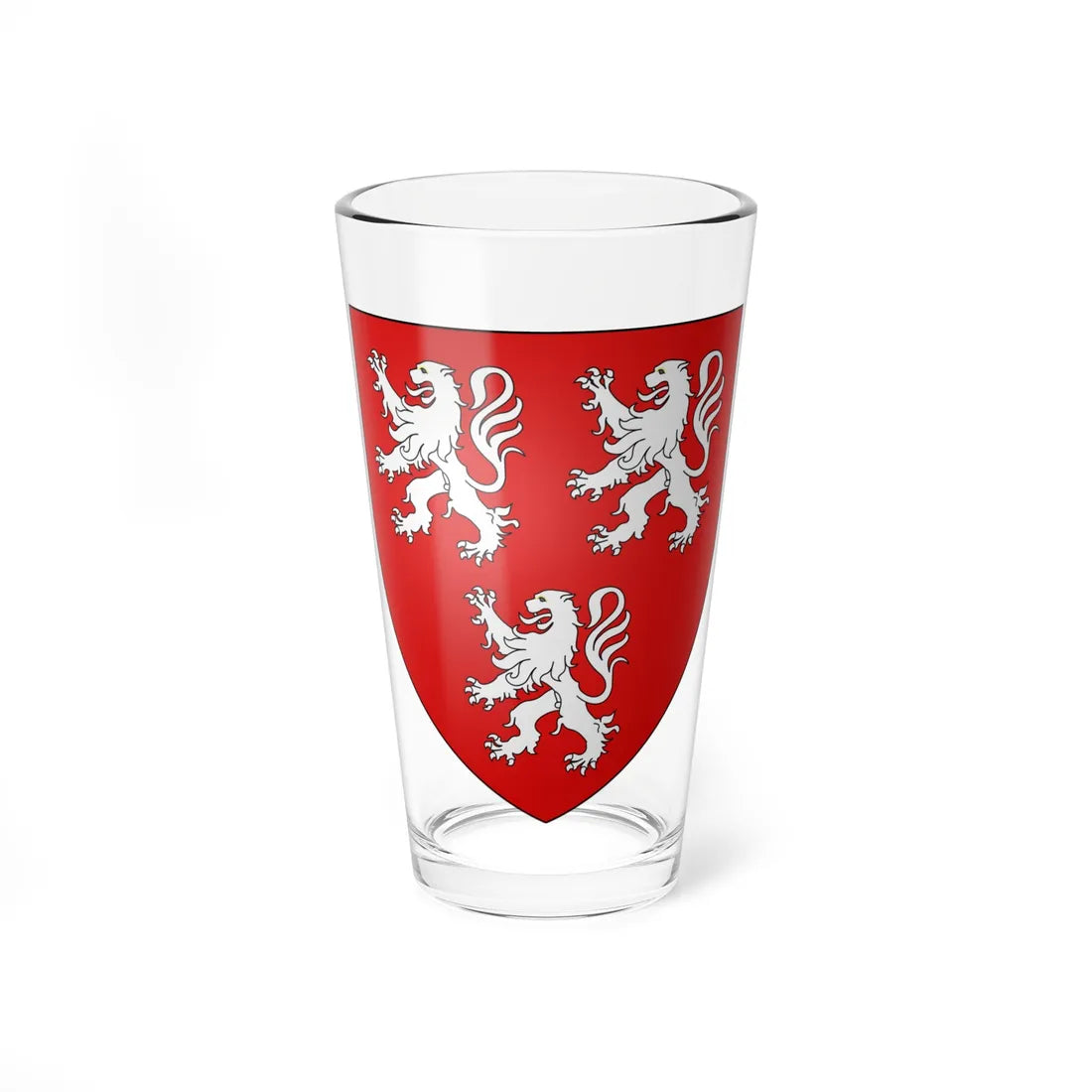 Earl of Ross arms ancient (Scotland) (Coat of Arms) Pint Glass 16oz 16oz - Go Mug Yourself