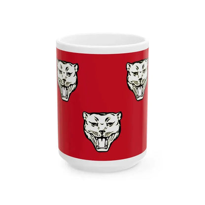 Earl of Rosse flag (Ireland) White Coffee Mug 15oz - Go Mug Yourself