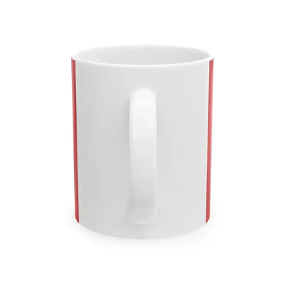 Earl of Rosse flag (Ireland) White Coffee Mug - Go Mug Yourself