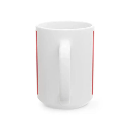 Earl of Rosse flag (Ireland) White Coffee Mug - Go Mug Yourself