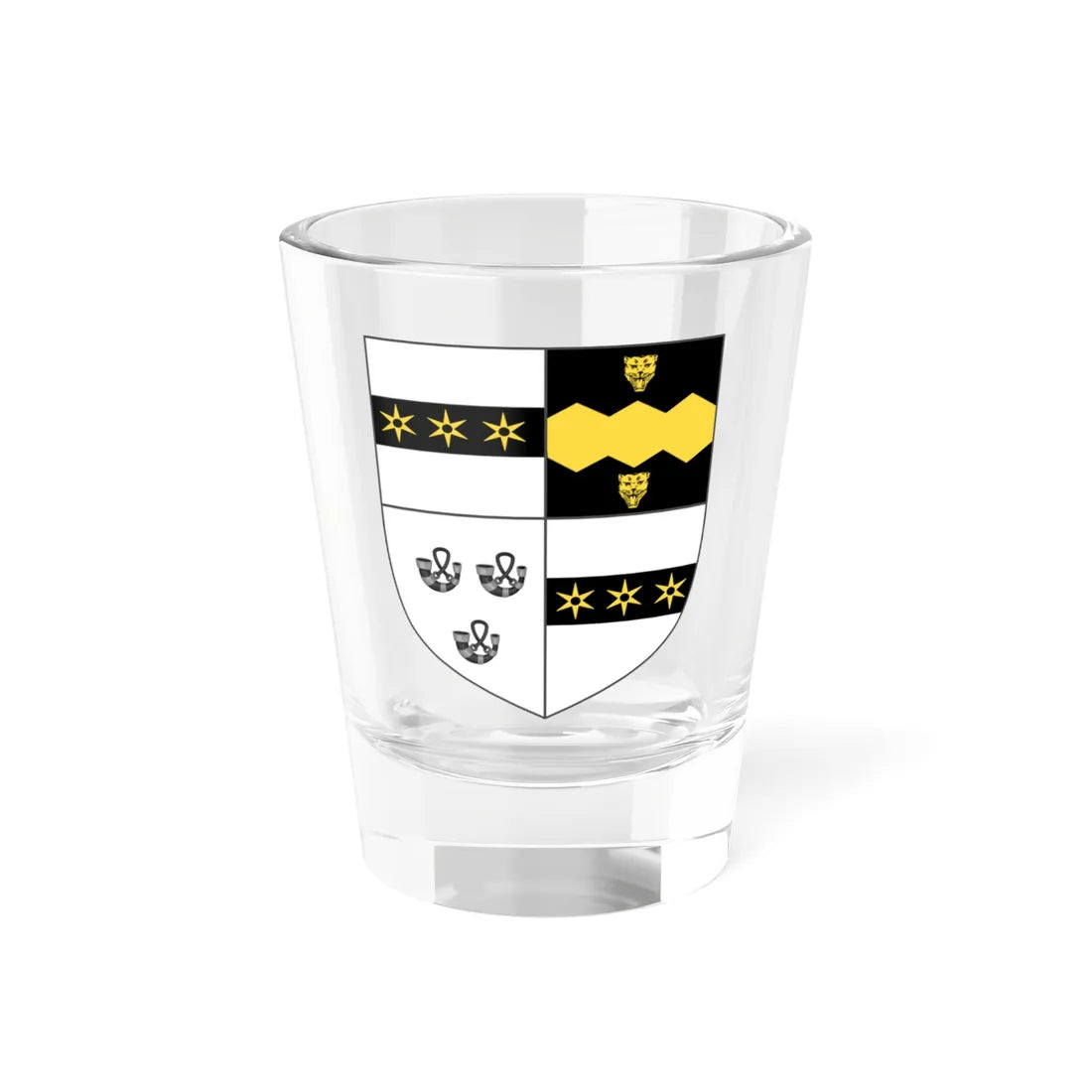 Earl of Verulam COA (England) (Coat of Arms) Shot Glass 1.5oz 1.5oz - Go Mug Yourself
