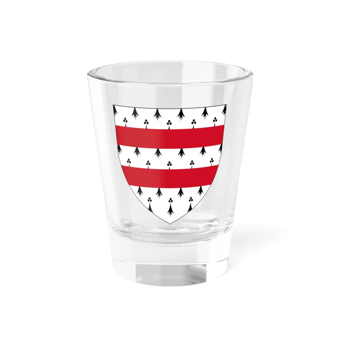 Earl of Westmeath COA (Ireland) (Coat of Arms) Shot Glass 1.5oz 1.5oz - Go Mug Yourself