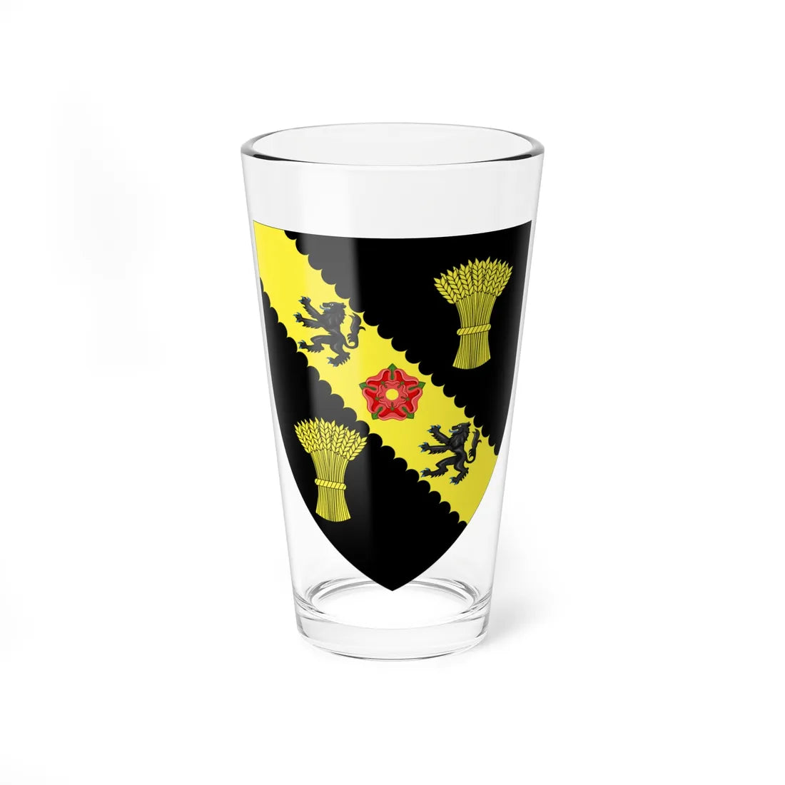 Earl of Woolton COA (England) (Coat of Arms) Pint Glass 16oz 16oz - Go Mug Yourself