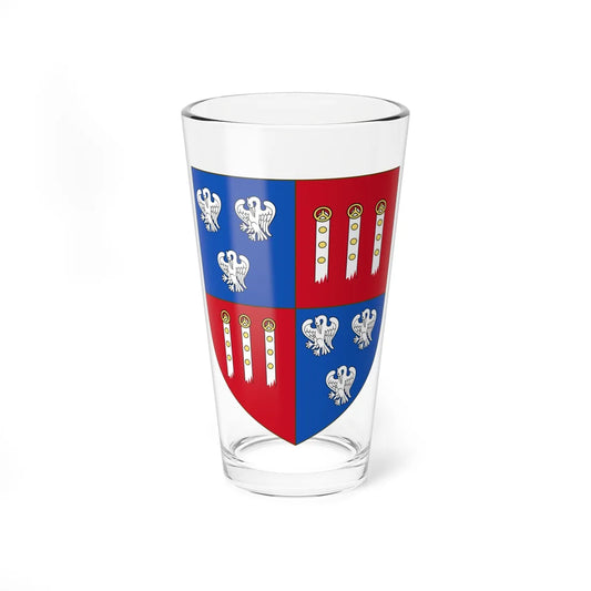 Earl of Yarborough COA (England) (Coat of Arms) Pint Glass 16oz 16oz - Go Mug Yourself