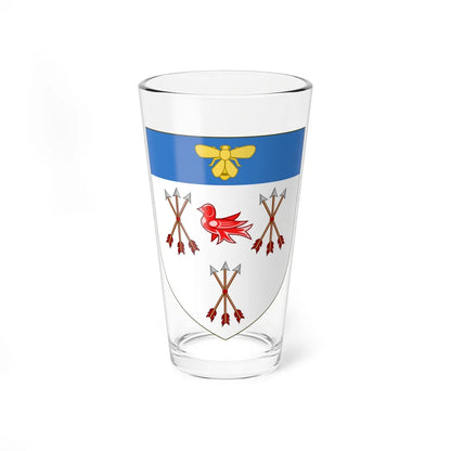 Earl Peel COA (England) (Coat of Arms) Pint Glass 16oz 16oz - Go Mug Yourself
