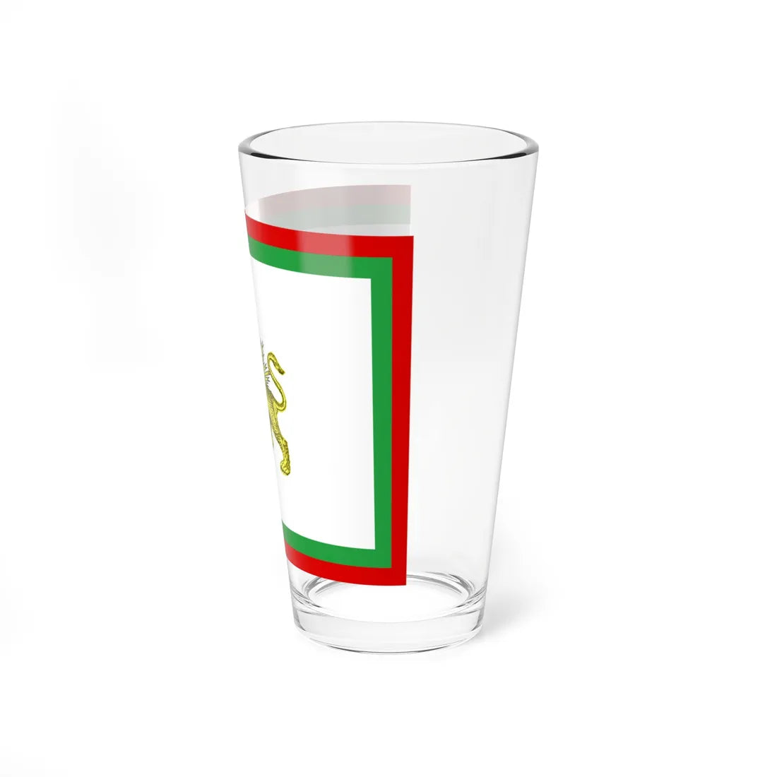 Early 20th century ensign of Persia 1 (Iran) Pint Glass 16oz - Go Mug Yourself