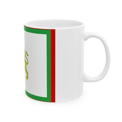 Early 20th century ensign of Persia 1 (Iran) White Coffee Mug - Go Mug Yourself